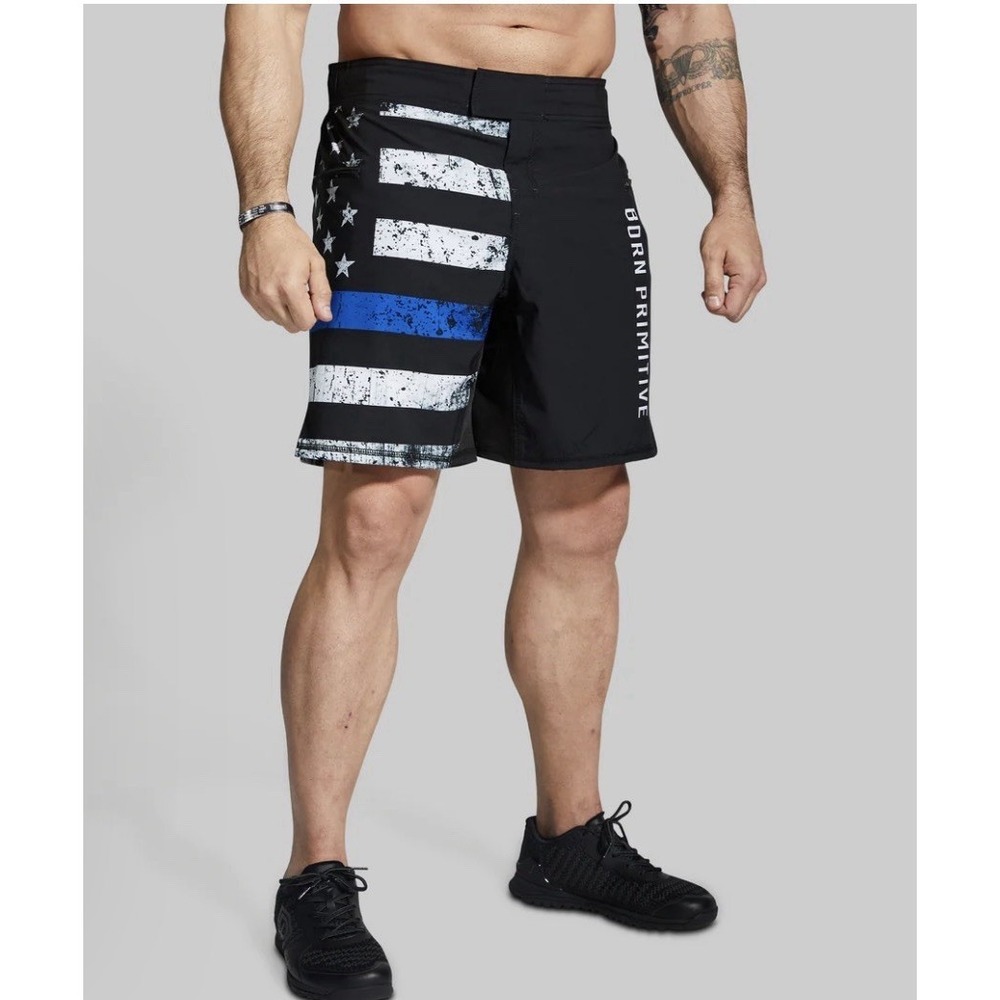 Born Primitive American Defender Shorts 3.0 Men's Size 36 Workout
